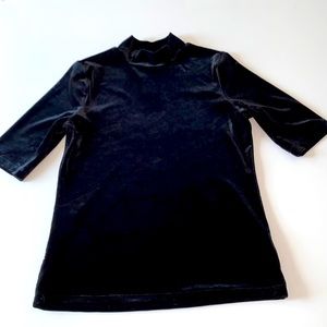 NWT banana republic velvet top